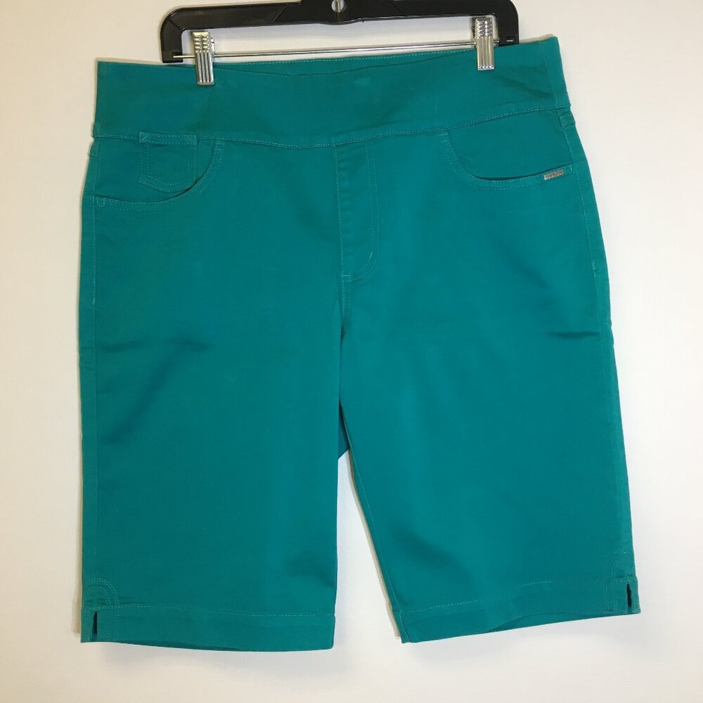 FDJ Womens Pull-On Bermuda Shorts - Size 16 - Pre-owned - 7CVLWT
